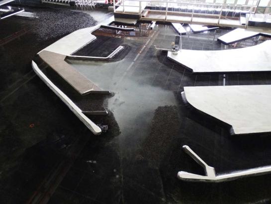 binnenvaartkanaal schaalmodel Zeebrugge